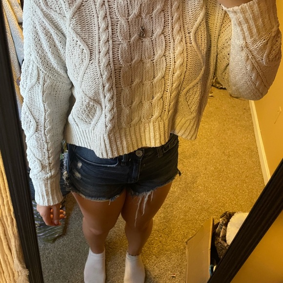 Arizona Jean Company Ivory Knit Sweater - Picture 1 of 2